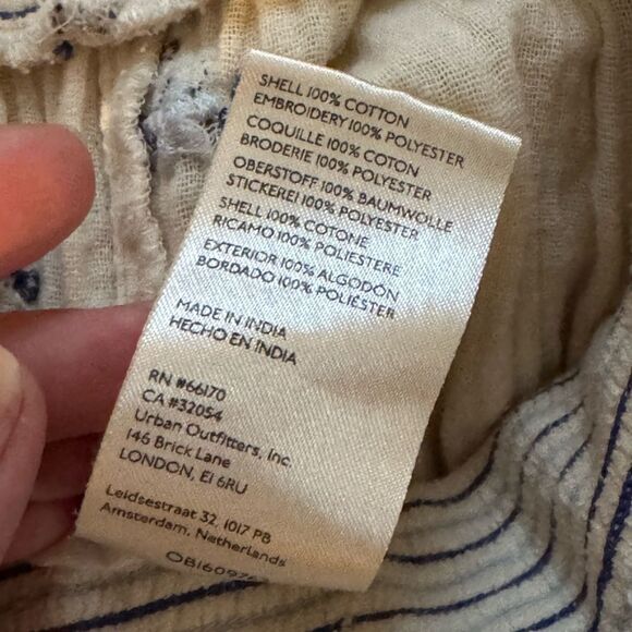 Free People Dahlia Embroidered Jumpsuit Size Medium - Picture 11 of 11